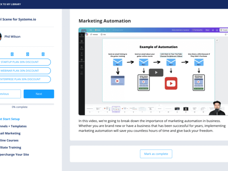 Systeme.io Funnel Setup & Launch Training