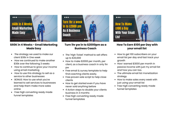 Online Business Training Library & Funnel Education