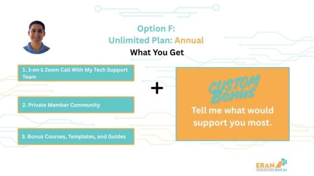 Systeme.io Setup Support, Community & Bonus Resources (Unlimited Annual Plan)